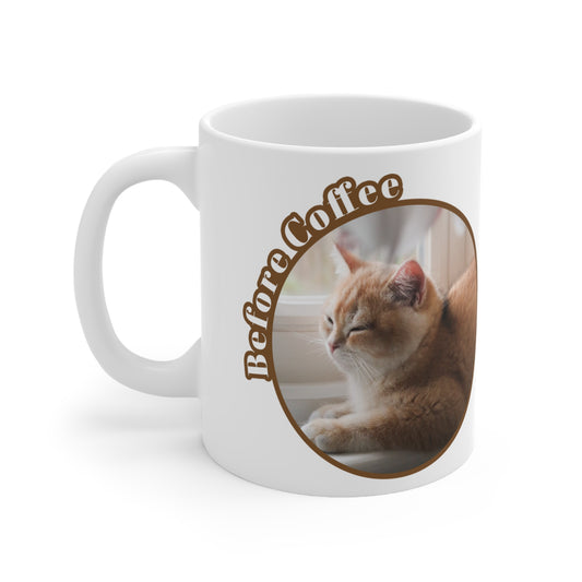 Before Coffee / After Coffee mug (11oz)