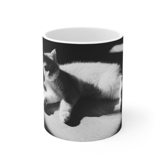 Classic Fudge Black & White mug (11oz)