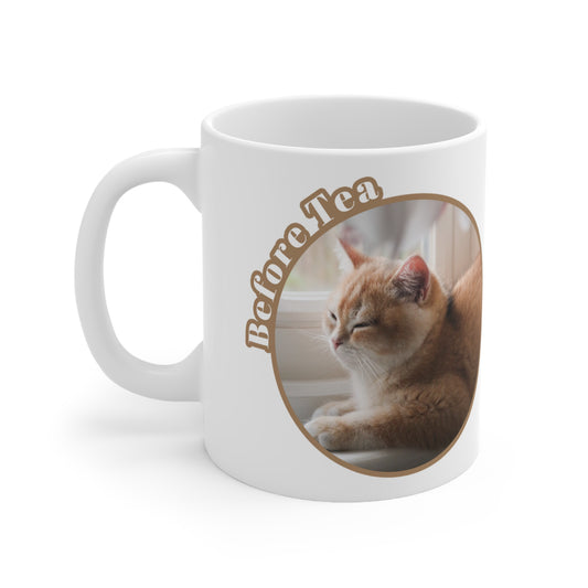 Before Tea / After Tea mug (11oz)