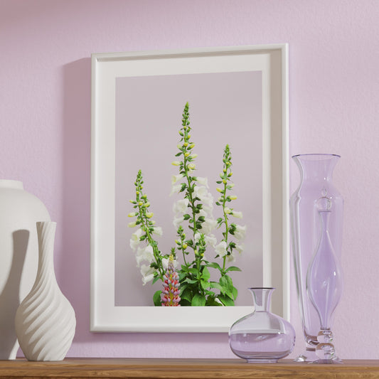 Foxglove Premium Matte Paper Poster - A3 (29.7 x 42  cm)